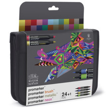 Winsor & Newton Promarker Mixed Wallet (25pc)