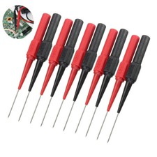 10pcs Multimeter Testing Lead Extension Back Probes Sharp Needle New Micro Pin