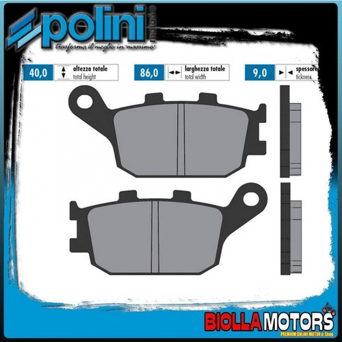 174 0072 rear polini brake - polini,