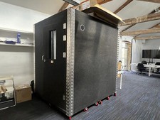Soundproof broadcast-grade studio - perfect for recording vocals/podcasts