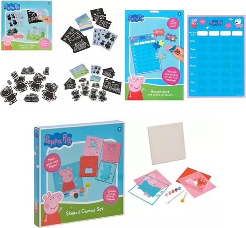Peppa pig craft toy - peppa, canvas