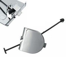 For Fiat 500 Rear Bumper Towing Eye Cover Chrome New #735455393 ✅ UK F&F