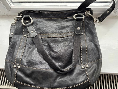 Fossil leather crossbody bag - fossil,