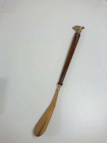 Vintage long handled brass - long,