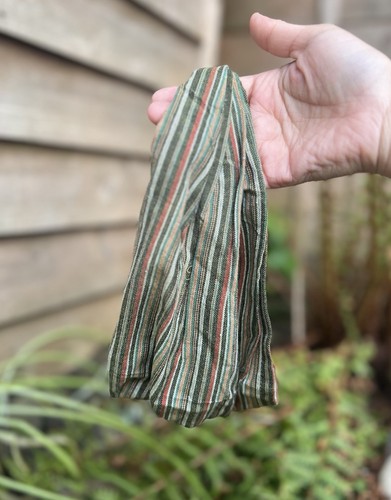 Green stripe cotton eco - stripe,