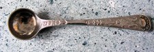 Vintage silver plated salt - plated,