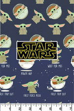 Star Wars Cotton Fabric Baby