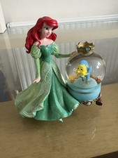Disney Ariel Snow Globe Park Exclusive Disneyland Paris The Little Mermaid Floun