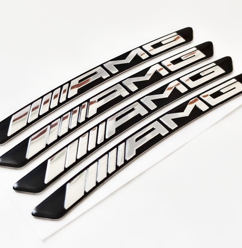 Amg alloy wheel badge - amg,