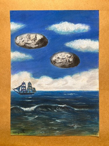 Rene magritte drawing paper - magritte, on