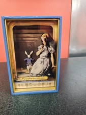 Vintage Alice In Wonderland Dancing Rabbit Sankyo Music Box