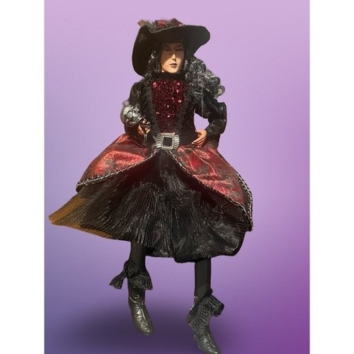 Spooky witch doll halloween - doll,