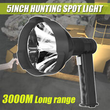 Rechargeable Handheld Hunting Spot Light 15000LM Lamp Foxing Shooting Torch UK
