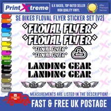 FLOVAL FLYER BMX Vinyl Decals
