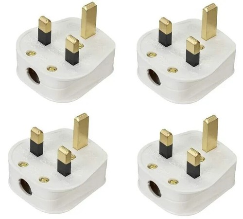 Plug top pin fused - plug, amp