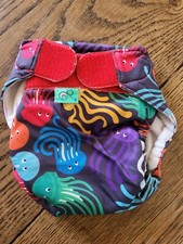 Totsbot Reusable Swim Nappy Swimming Pool Jellyfish Colourful Size 2