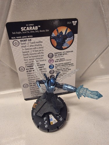 Heroclix chase scarab 064 - heroclix,
