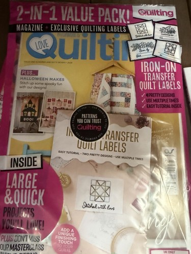 Love patchwork quilting - love, &