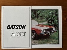 Datsun 240k GT Sales Brochure