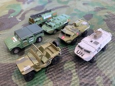 6 Military Models Jeep Humvee
