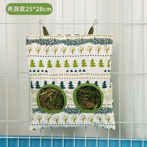 Pet hay bag hanging feeder - pet,