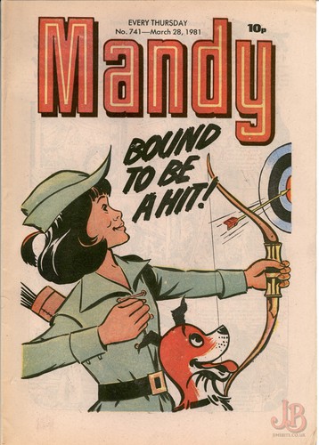 Vintage copy mandy - of, comic