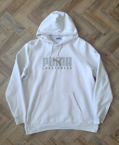 Puma sportswear hoodie white - sportswear,