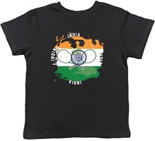 Tennis Sports With India Flag