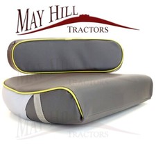 Massey Ferguson 35 65 135 165 178 Tractor Seat Cushion & Back Rest Grey Yellow