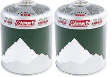 2x Coleman C500 Gas Cartridge