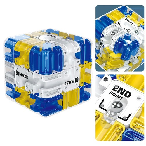 Maze ball puzzle cube - maze,