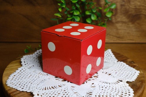 Vintage hollands toffee dice - vintage,