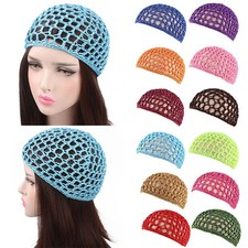 Women's Solid Color Mesh Hair