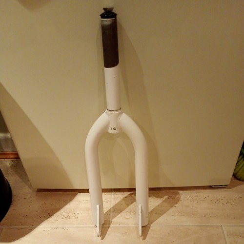 White eastern bmx forks 1 - forks,