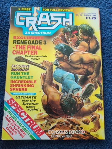Crash magazine issue - crash,