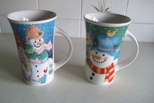 Christmas Snowman Mugs For Hot