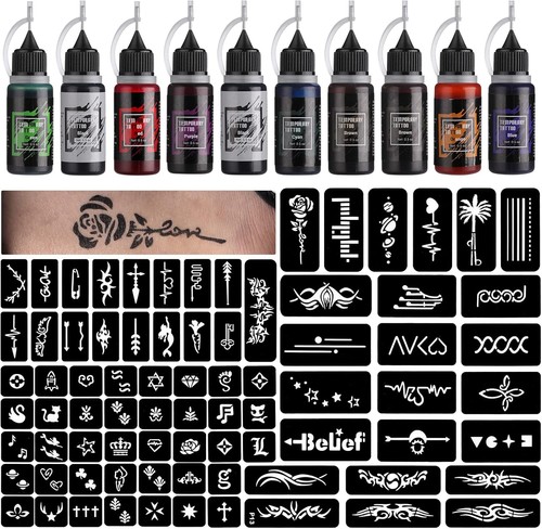 Stigma temporary tattoo kit - kit, 10