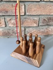 Vintage Wooden Bar Skittles