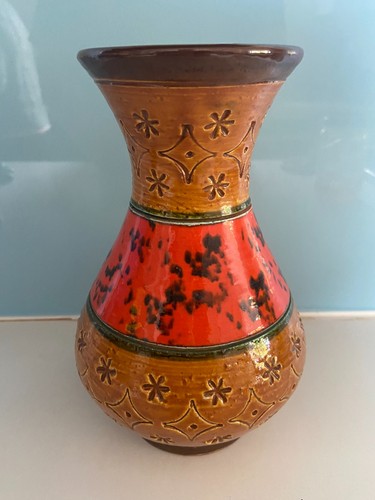 Vintage vase bitossi aldo - vase,