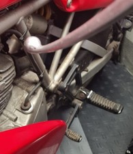 Ducati 600 SS Foot rest Front Left
