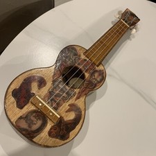 Ukulele jail art - ukulele,