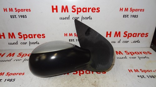 Peugeot 206 wing mirror silver - mirror,