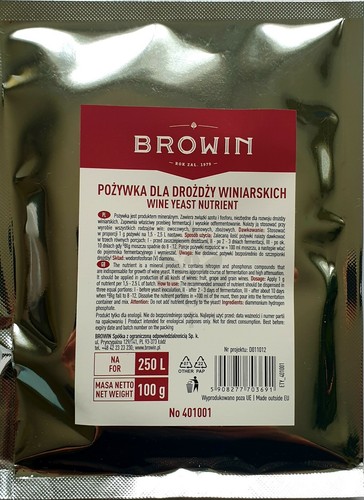 Wine yeast nutrient 100g - wine,