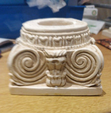 Greek pillar fluted tea light holders