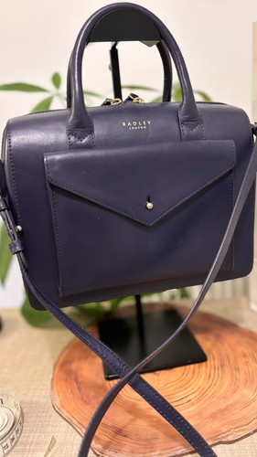 Radley london navy leather - radley, /navy