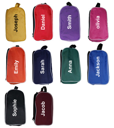 Personalised shoe bag boot - bag,