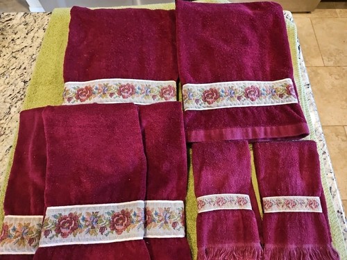 Vintage towel set saturday - vintage,