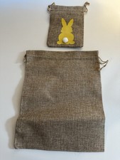 Job Lot Linen Jute Bags Easter