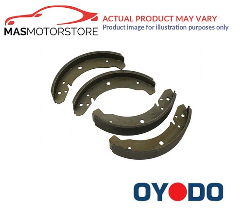 Brake shoe kit set rear - kit,