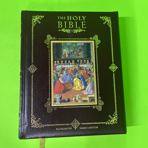 Vintage holy bible illuminated - vintage,